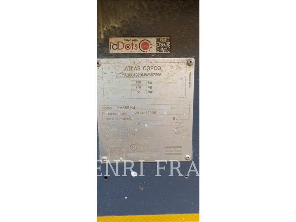 Atlas Copco XAS88KD Utilaje construcții - Altele
