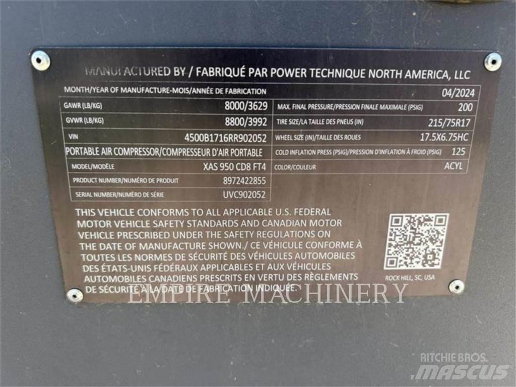 Atlas Copco XAS950CD Compresoare