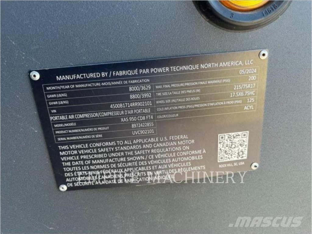 Atlas Copco XAS950CD Compresoare