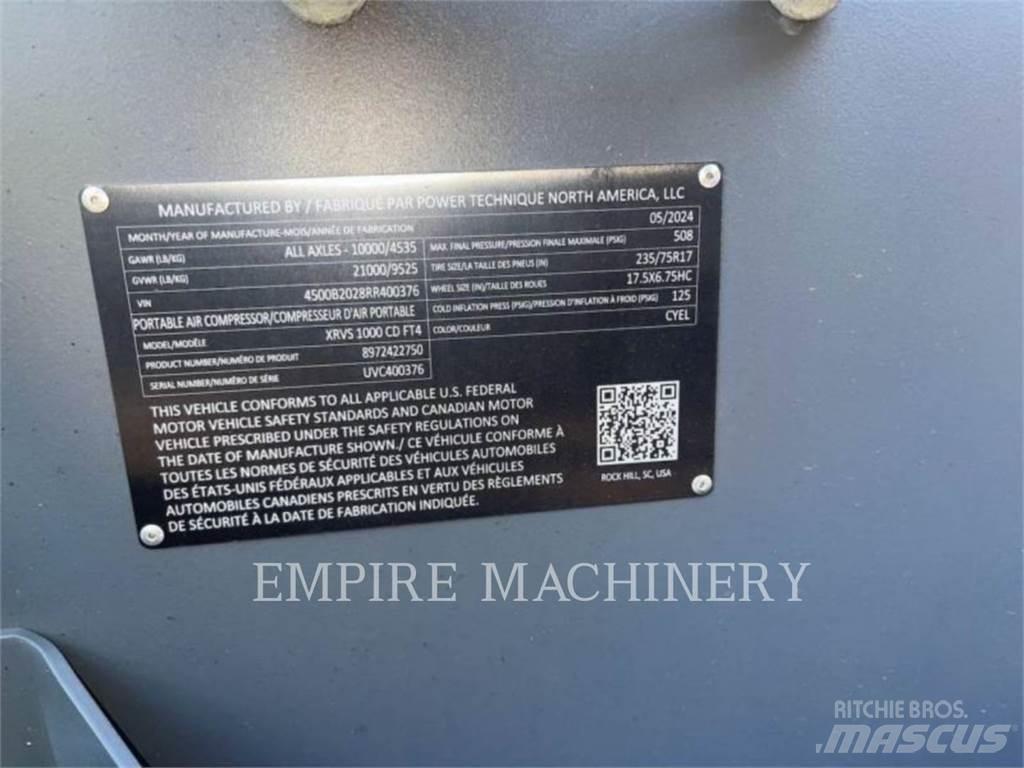 Atlas Copco XRVS1000CD Compresoare