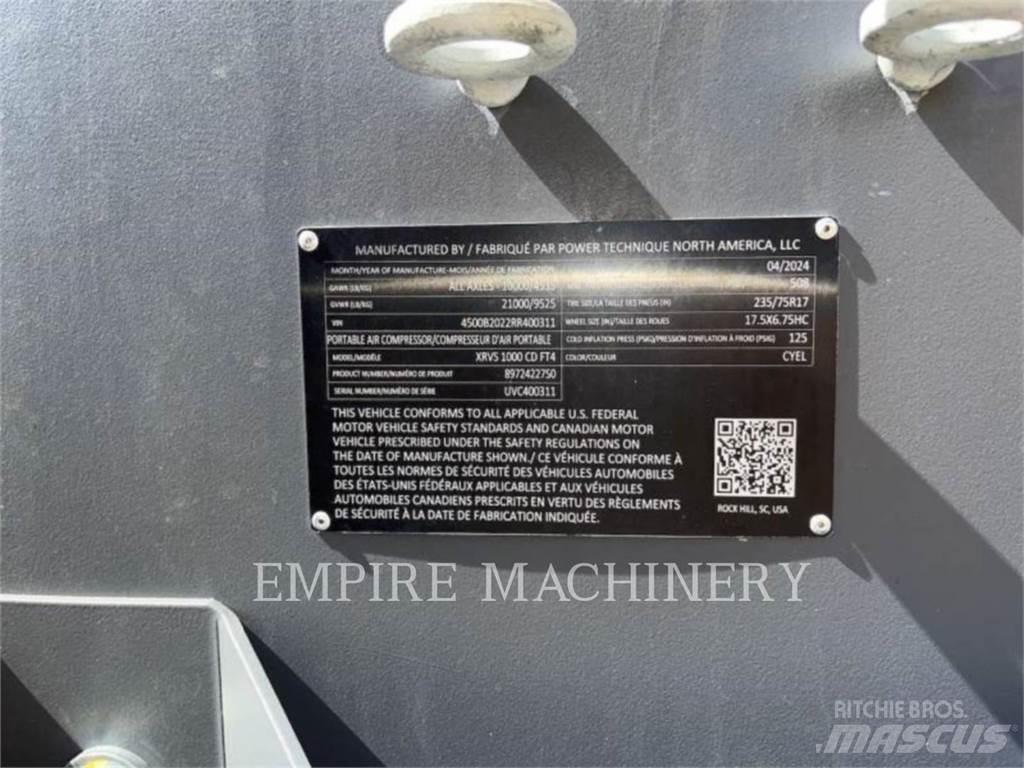 Atlas Copco XRVS1000CD Compresoare