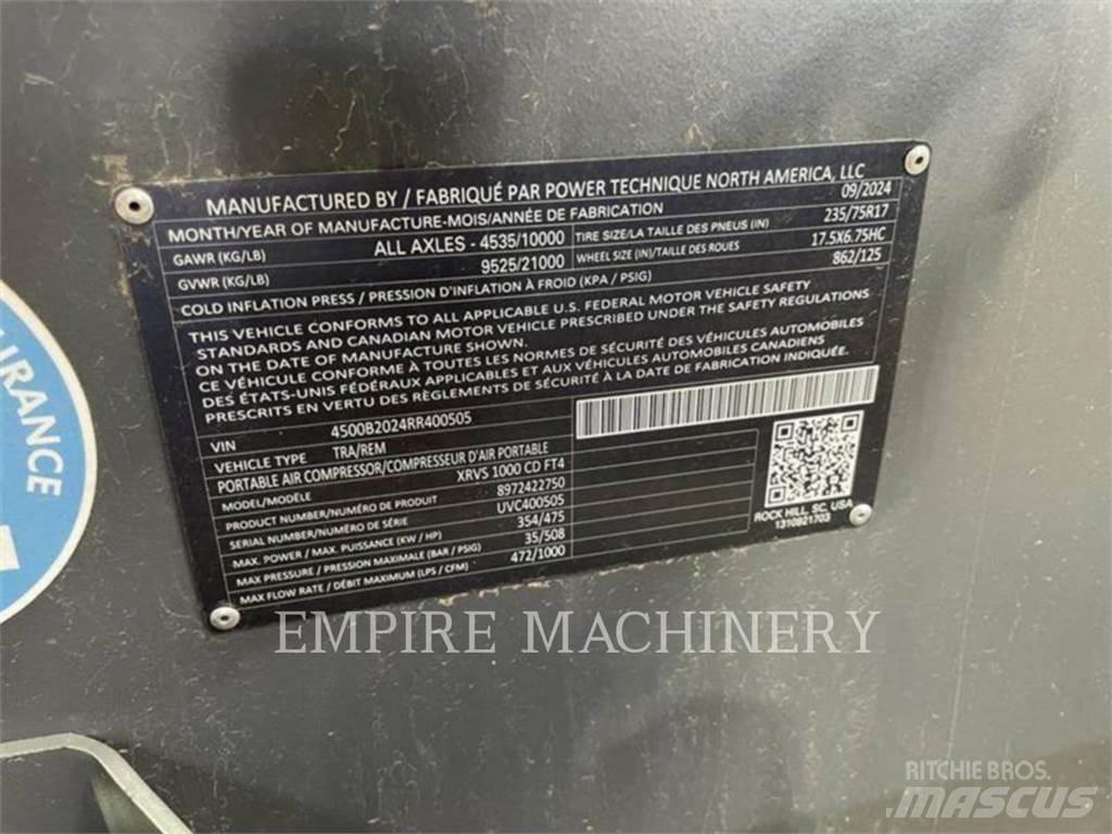 Atlas Copco XRVS1000CD Compresoare