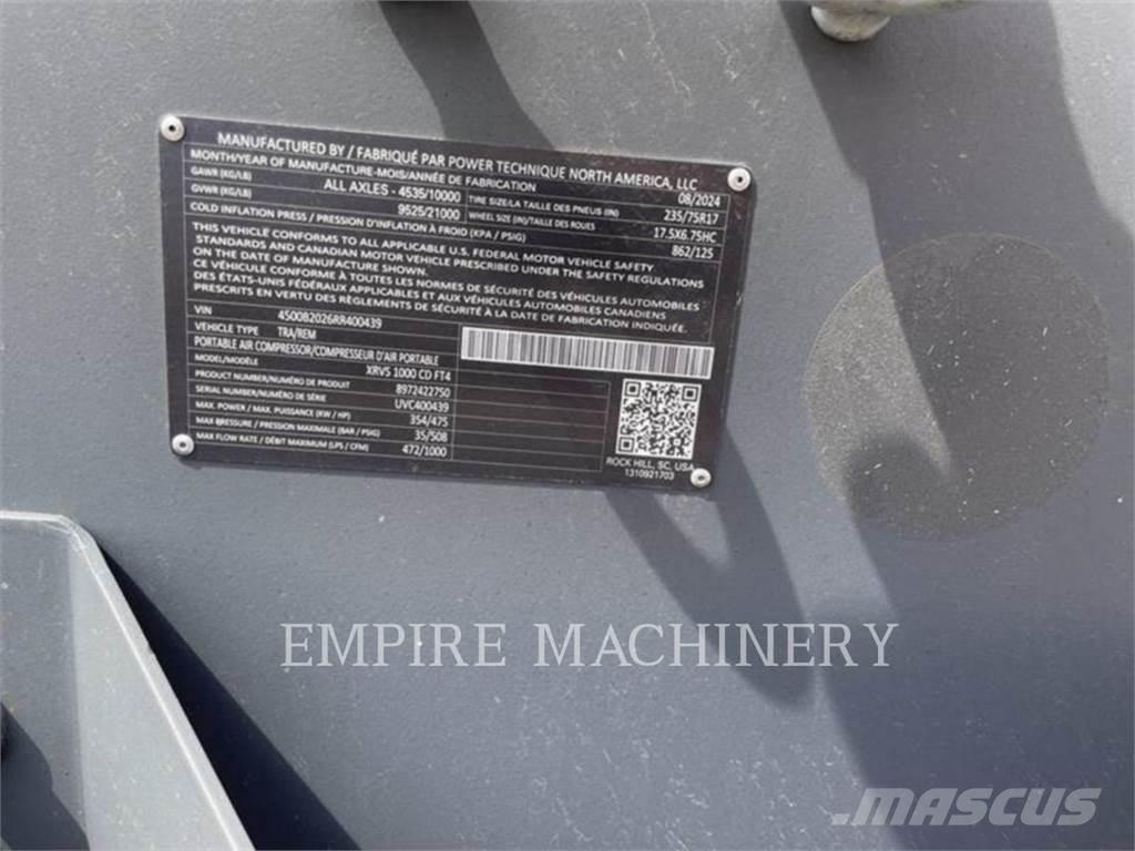 Atlas Copco XRVS1000CD Compresoare