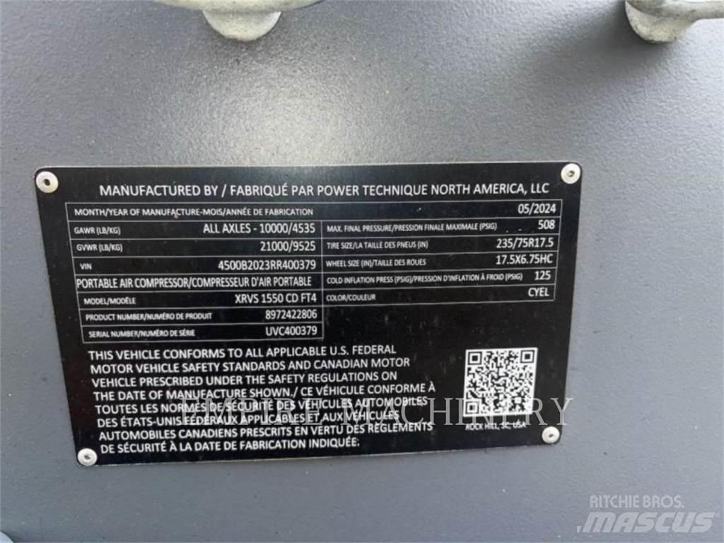 Atlas Copco XRVS1550CD Compresoare