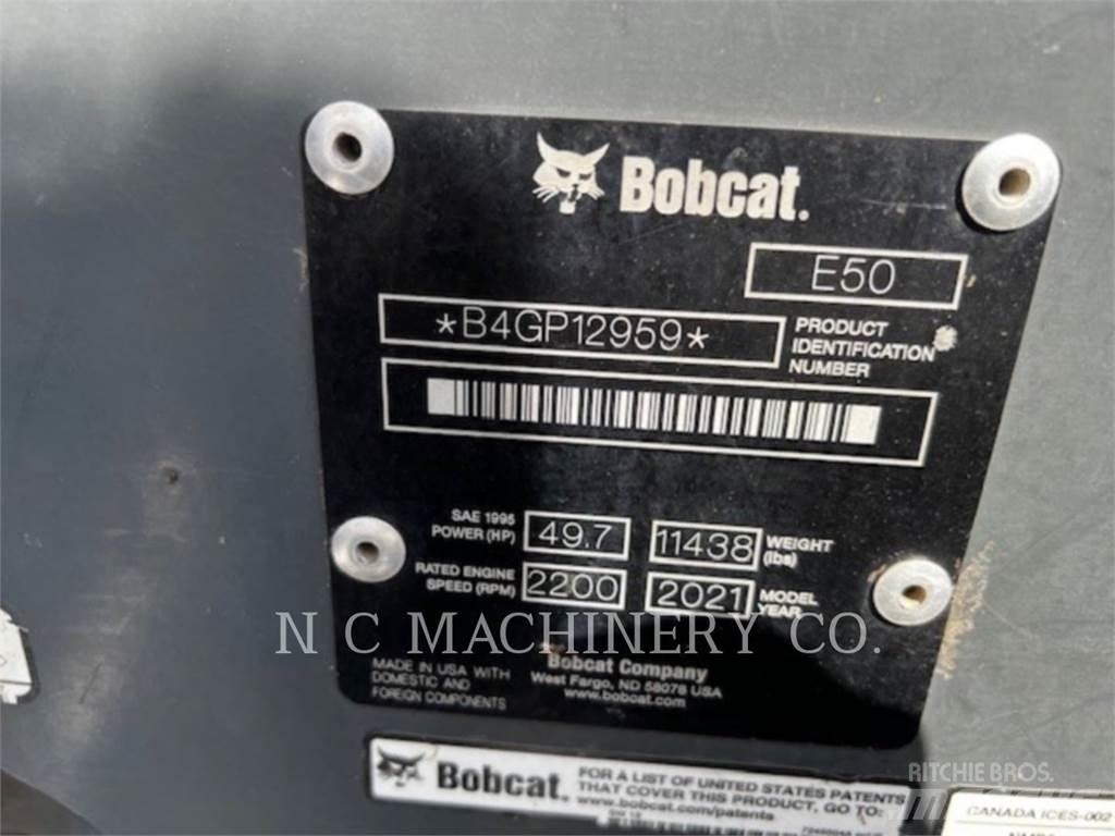 Bobcat E50 Excavatoare pe șenile
