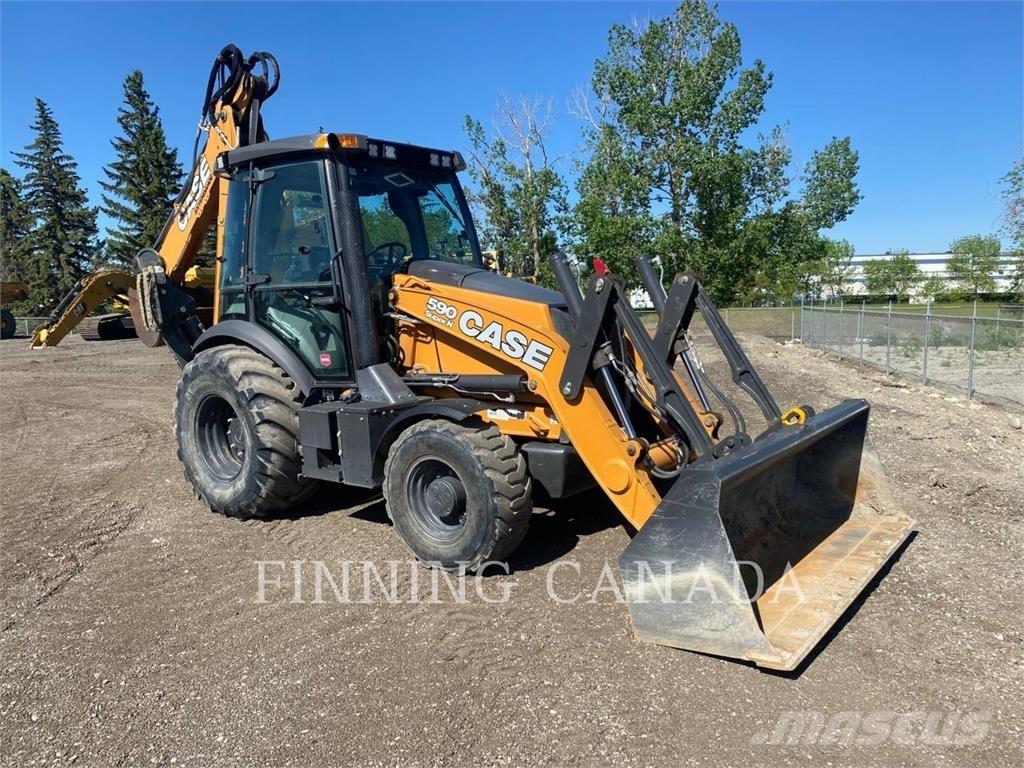 CASE 590 SN Buldoexcavatoare