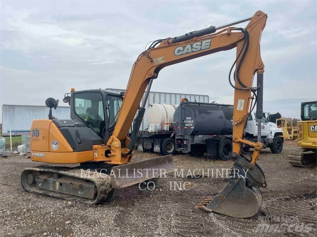 CASE CX80C Excavatoare pe șenile
