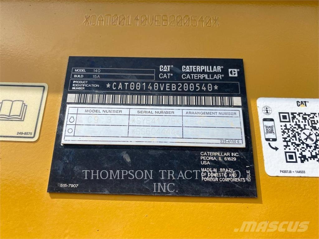 CAT 140 Gredere