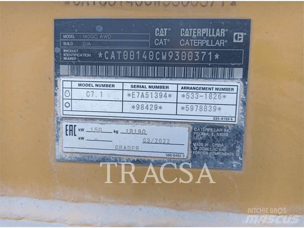 CAT 140 GC Gredere