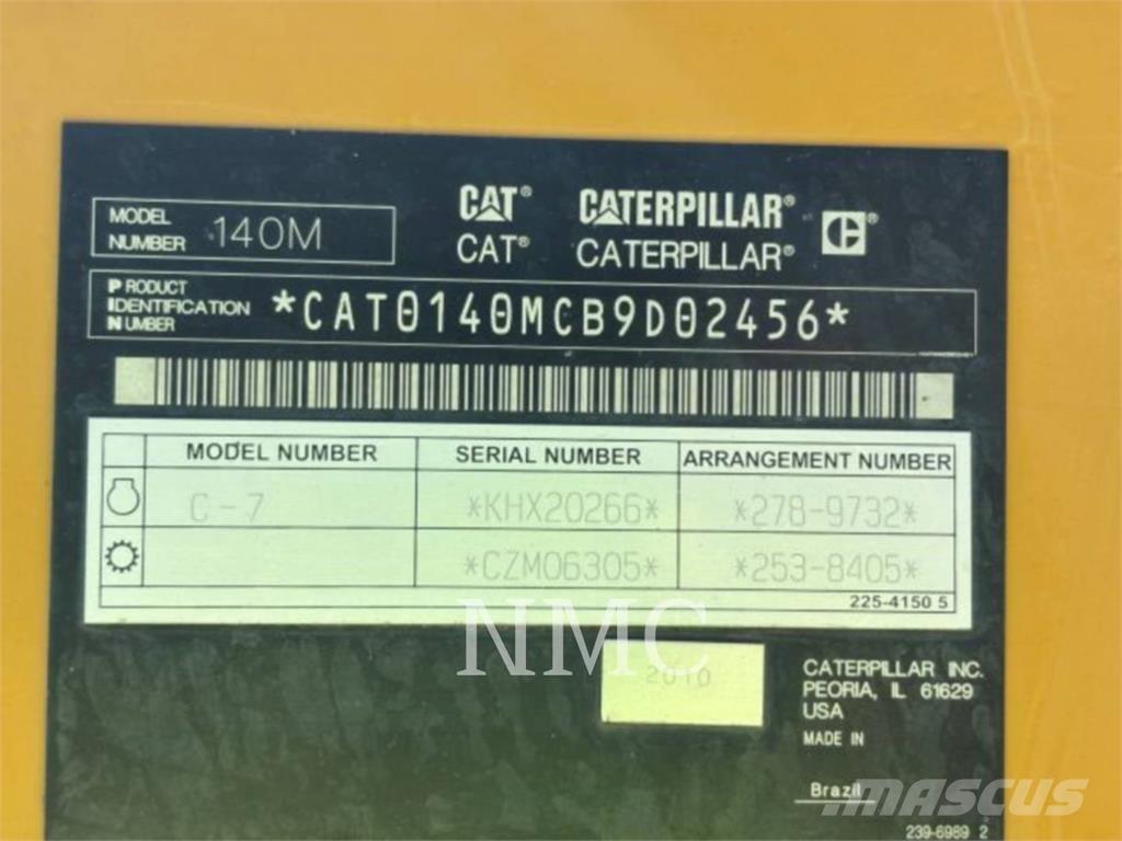CAT 140M Gredere