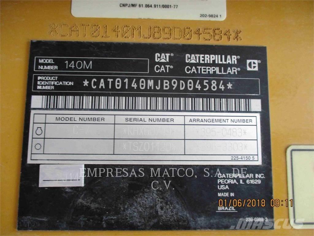CAT 140M Gredere