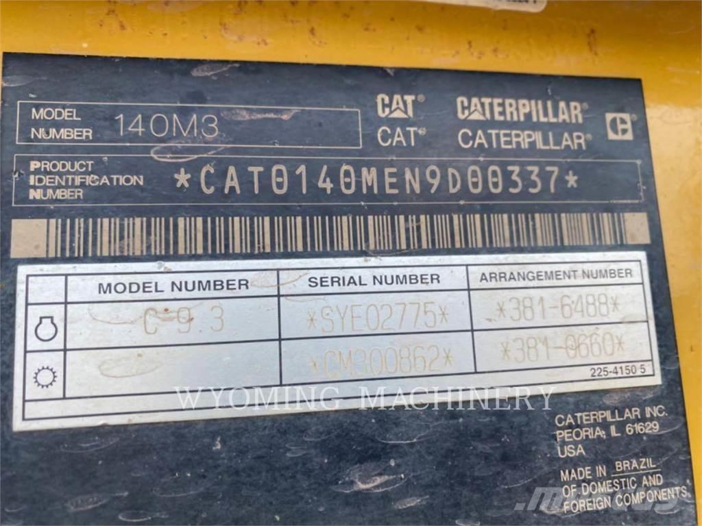 CAT 140M 3 Gredere