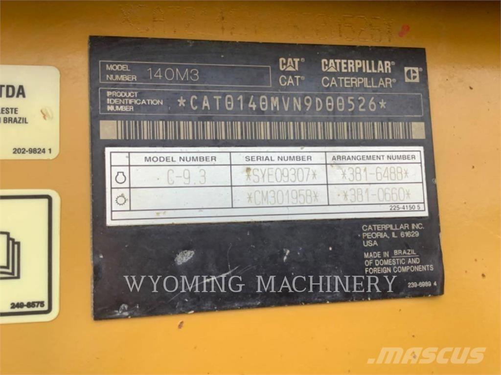 CAT 140M3 Gredere
