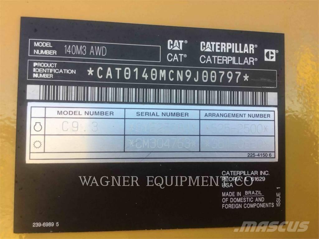 CAT 140M3 AWD Gredere