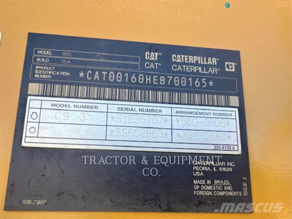 CAT 160-15AWD Gredere