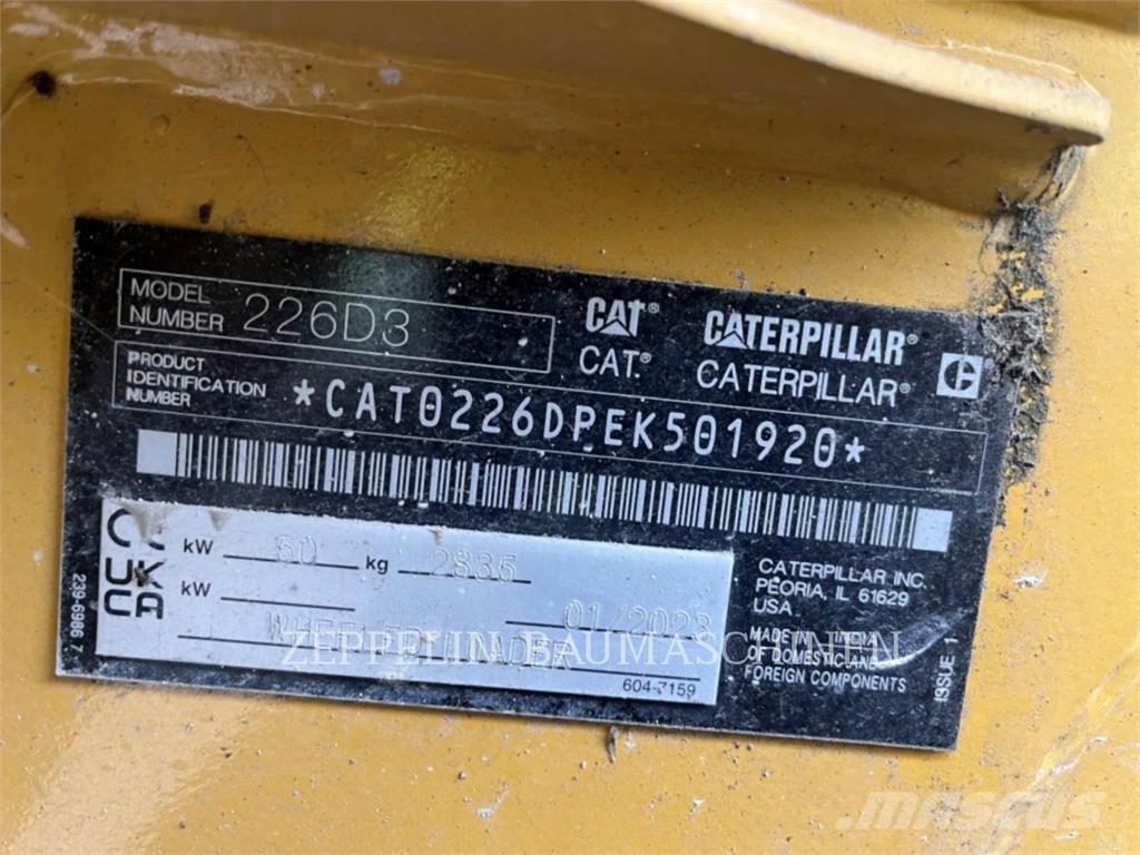 CAT 226D Mini incarcator