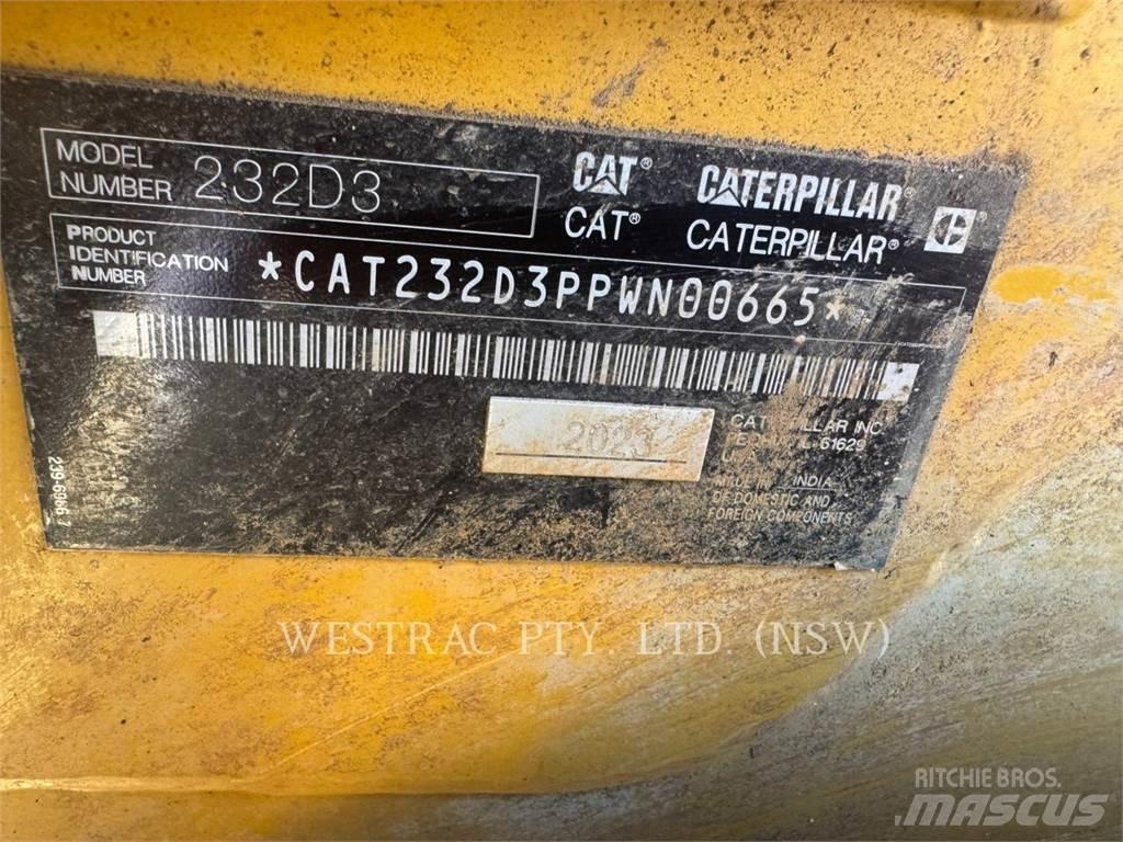 CAT 232D3LRC Mini incarcator