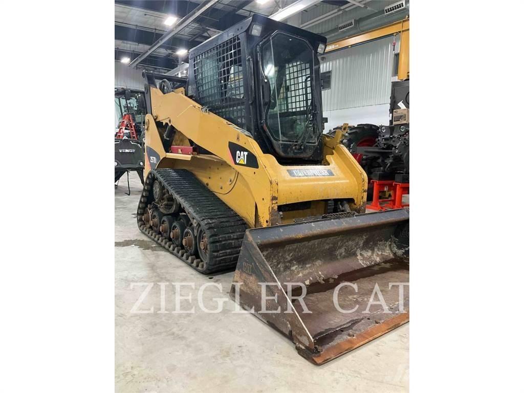 CAT 257B2 Încarcatoare cu excavator