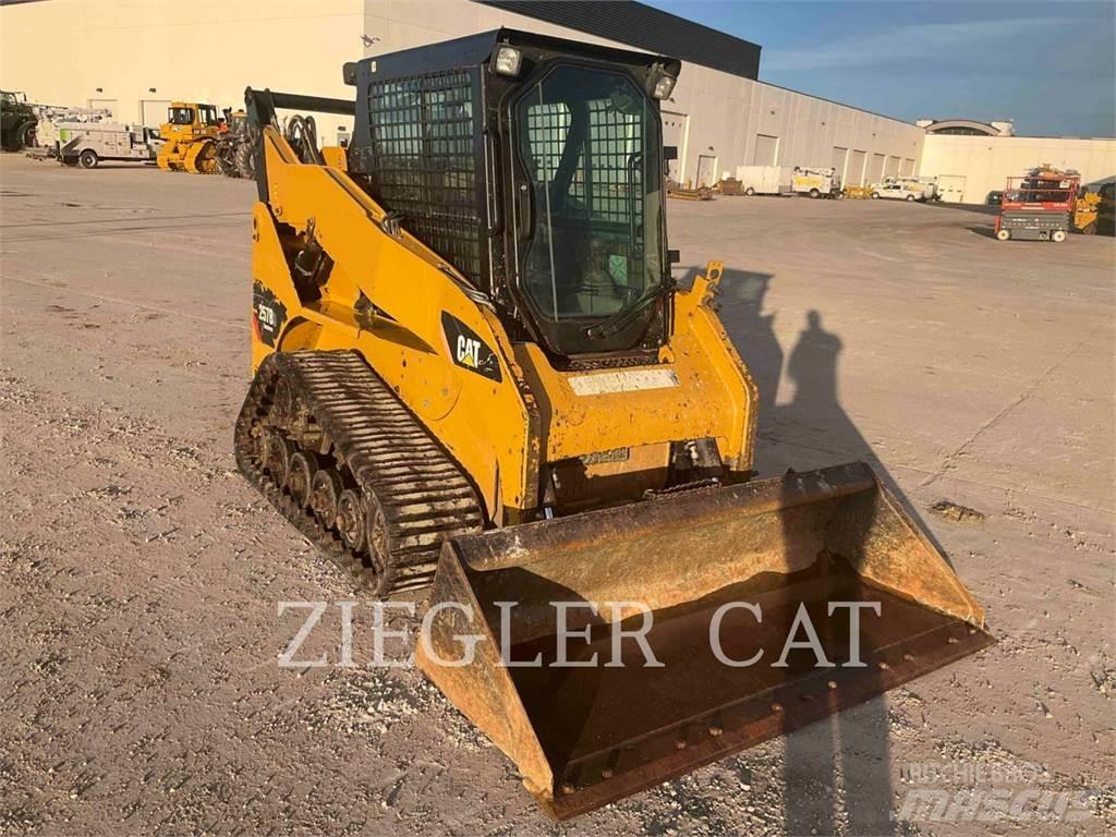 CAT 257B3 Încarcatoare cu excavator
