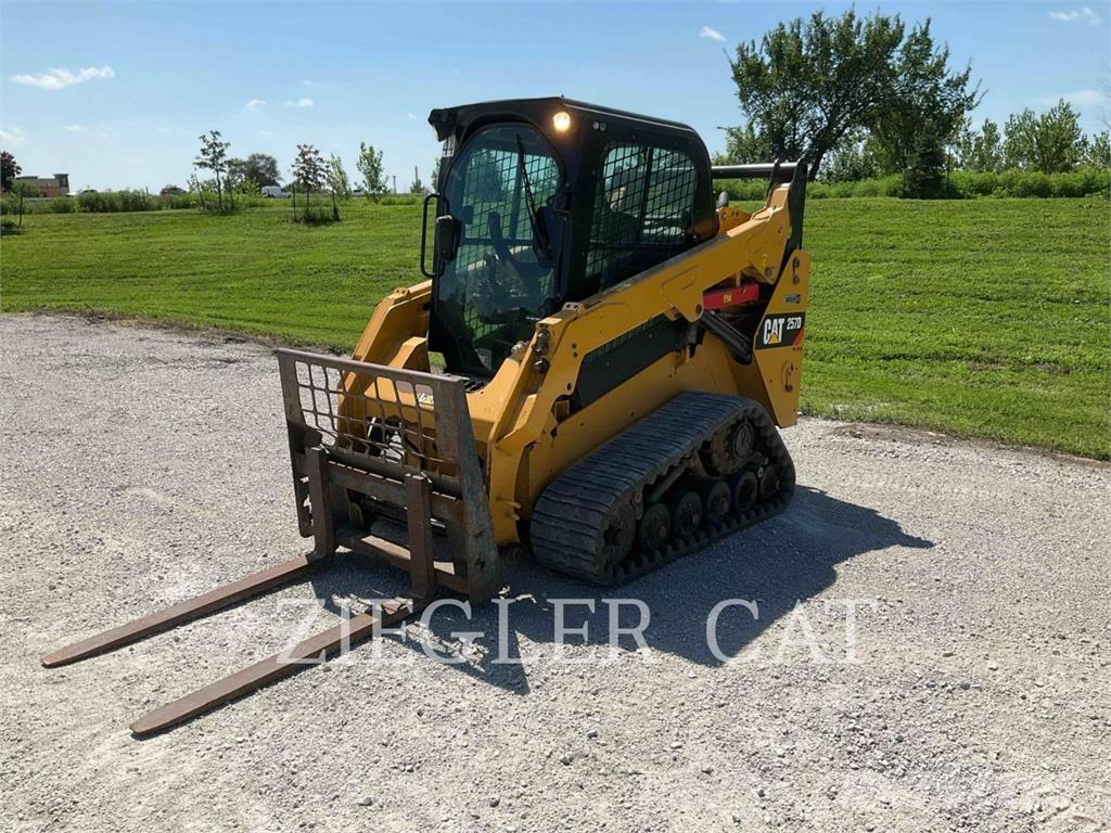 CAT 257D Încarcatoare cu excavator