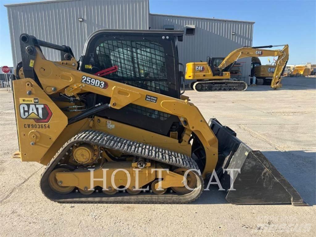 CAT 259D Încarcatoare cu excavator