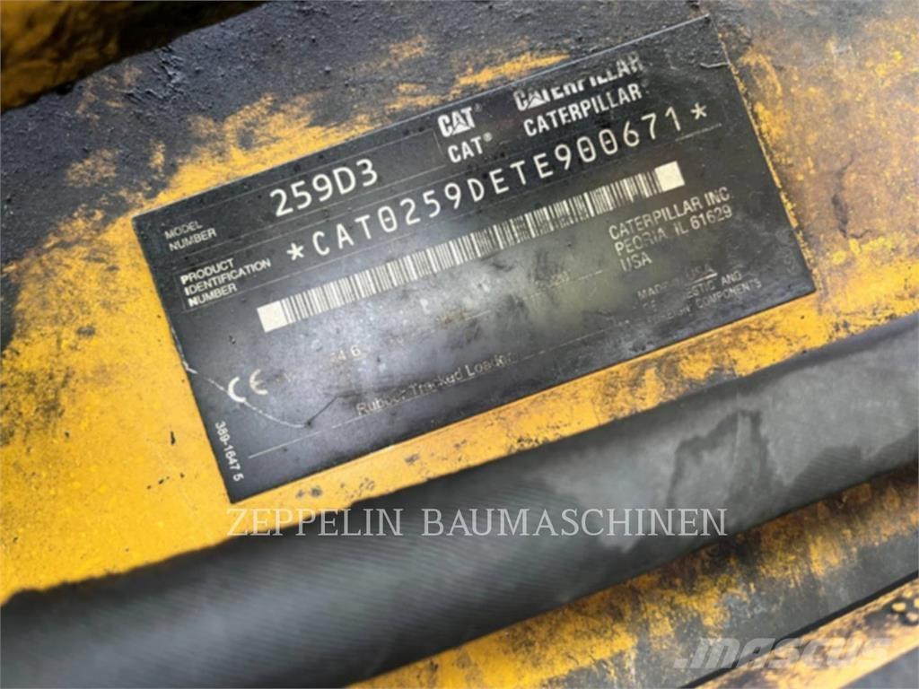 CAT 259D Mini incarcator