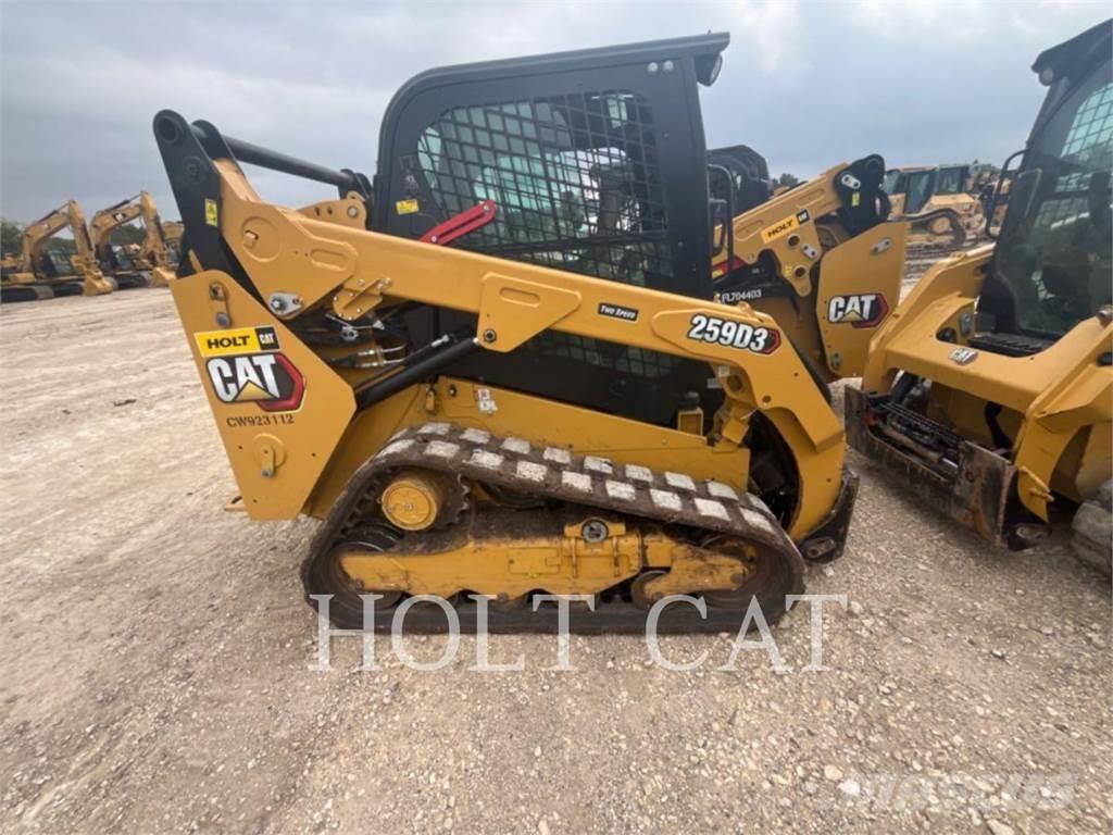 CAT 259D CAB Mini incarcator