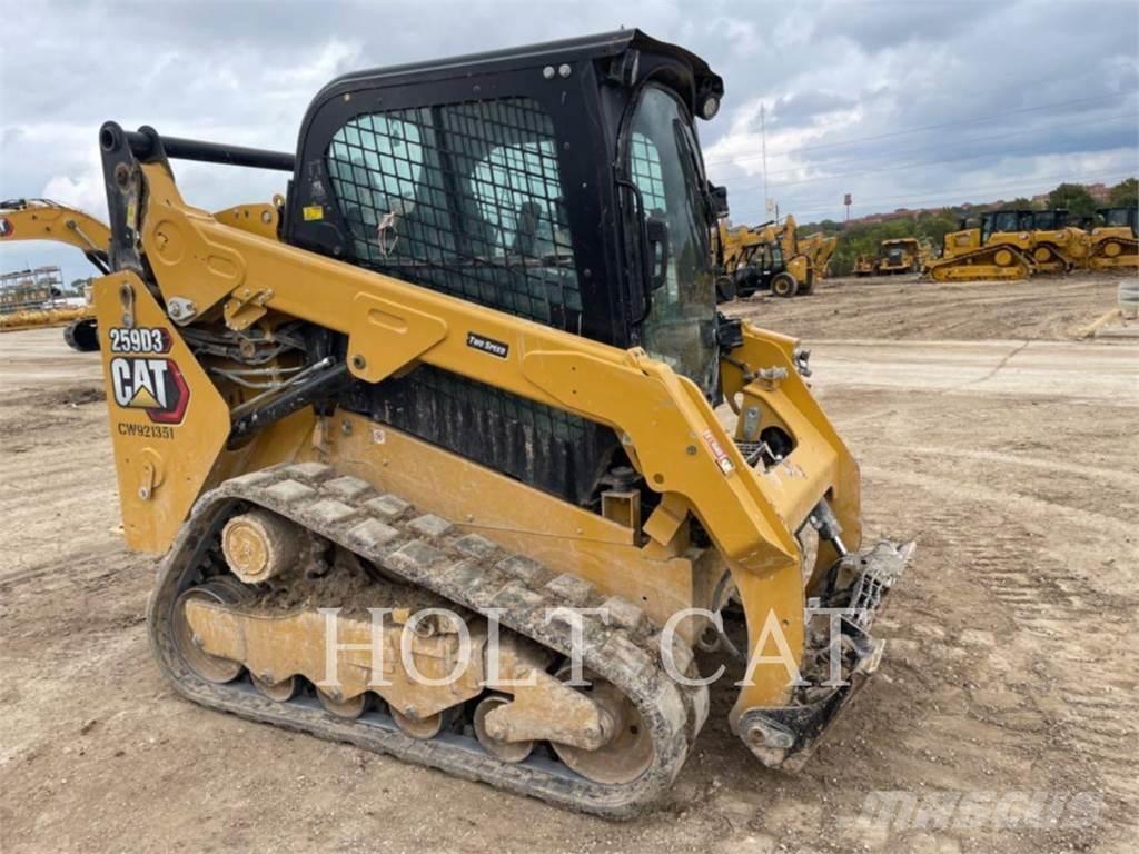 CAT 259D CAB Mini incarcator
