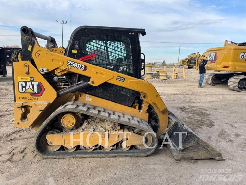 CAT 259D3 Mini incarcator