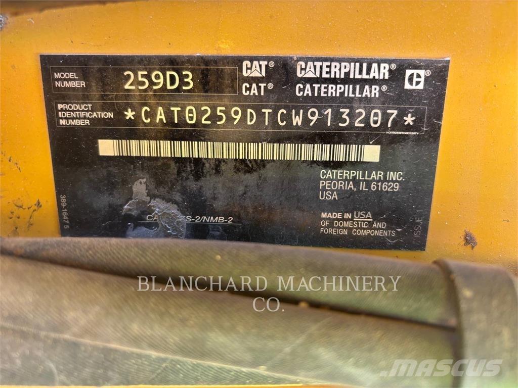 CAT 259D3 Încarcatoare cu excavator