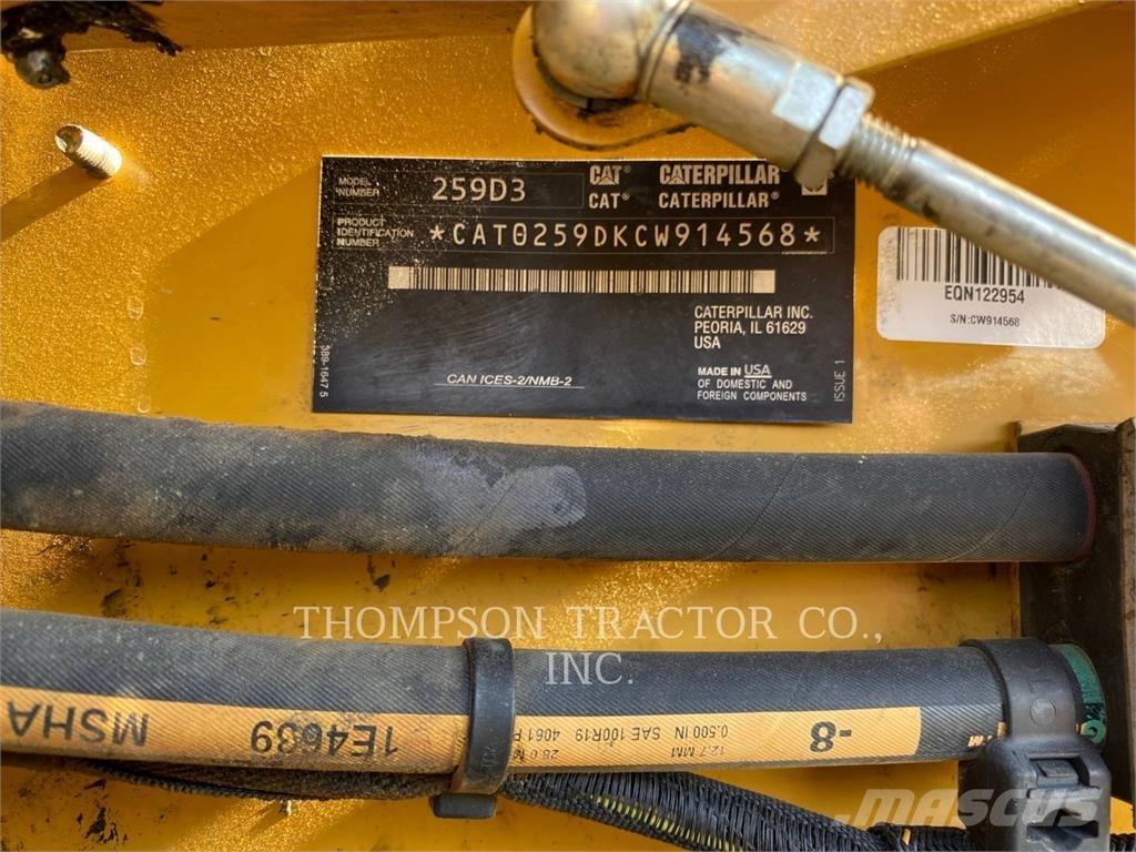 CAT 259D3 Încarcatoare cu excavator