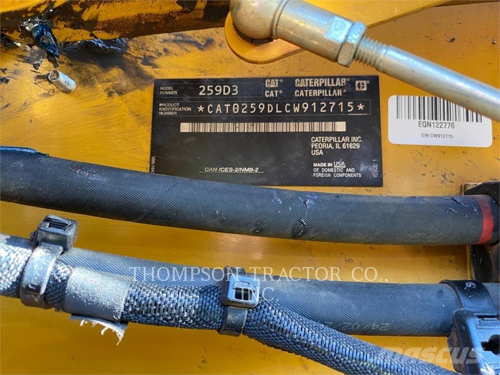 CAT 259D3 Încarcatoare cu excavator