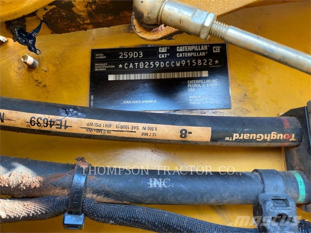CAT 259D3 Încarcatoare cu excavator