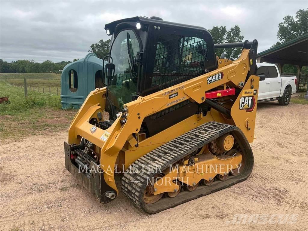 CAT 259D3 AQB Mini incarcator