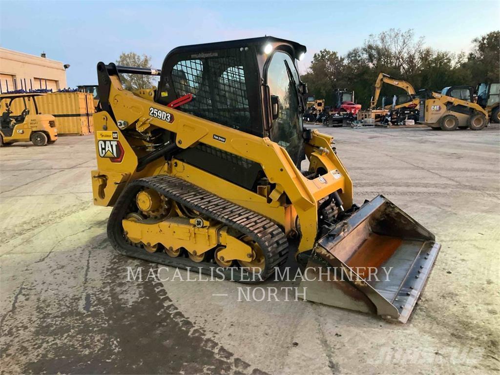 CAT 259D3 AQB Mini incarcator
