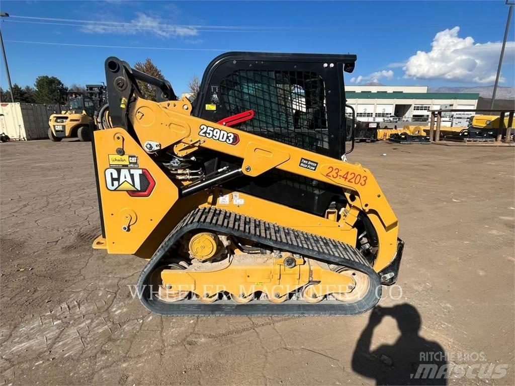 CAT 259D3 C3HF Încarcatoare cu excavator