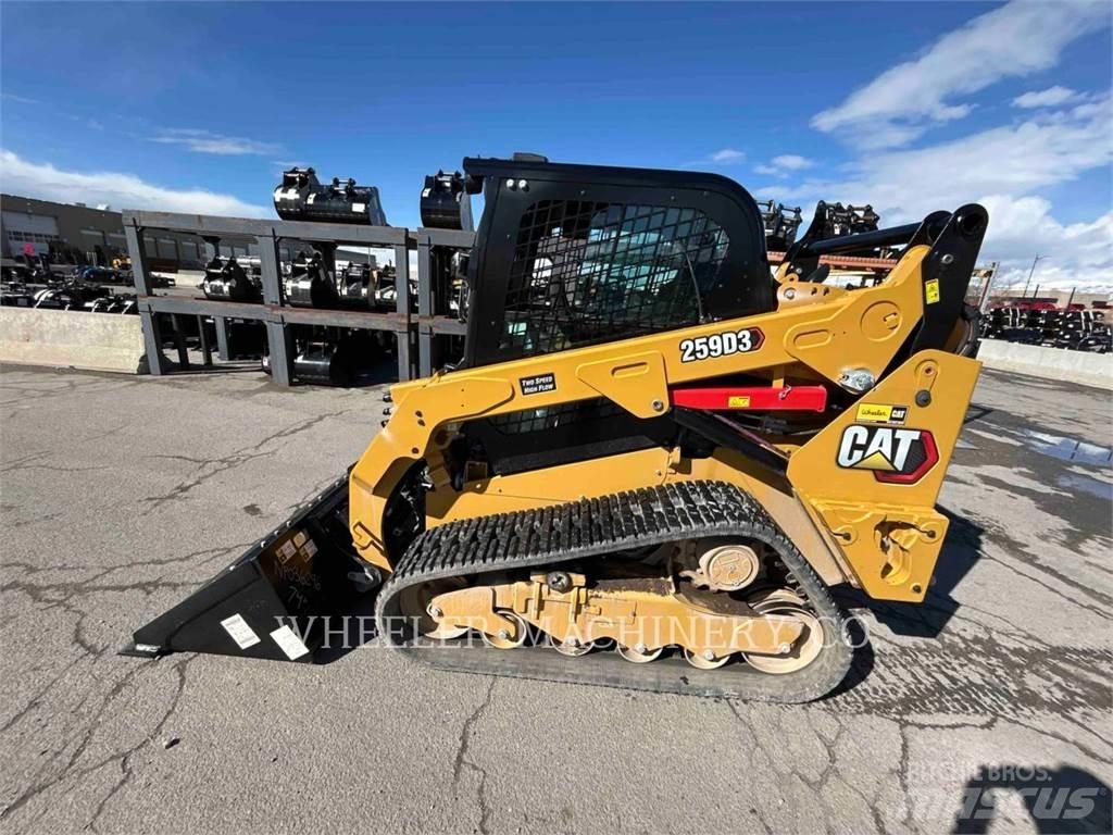 CAT 259D3 C3HF Încarcatoare cu excavator