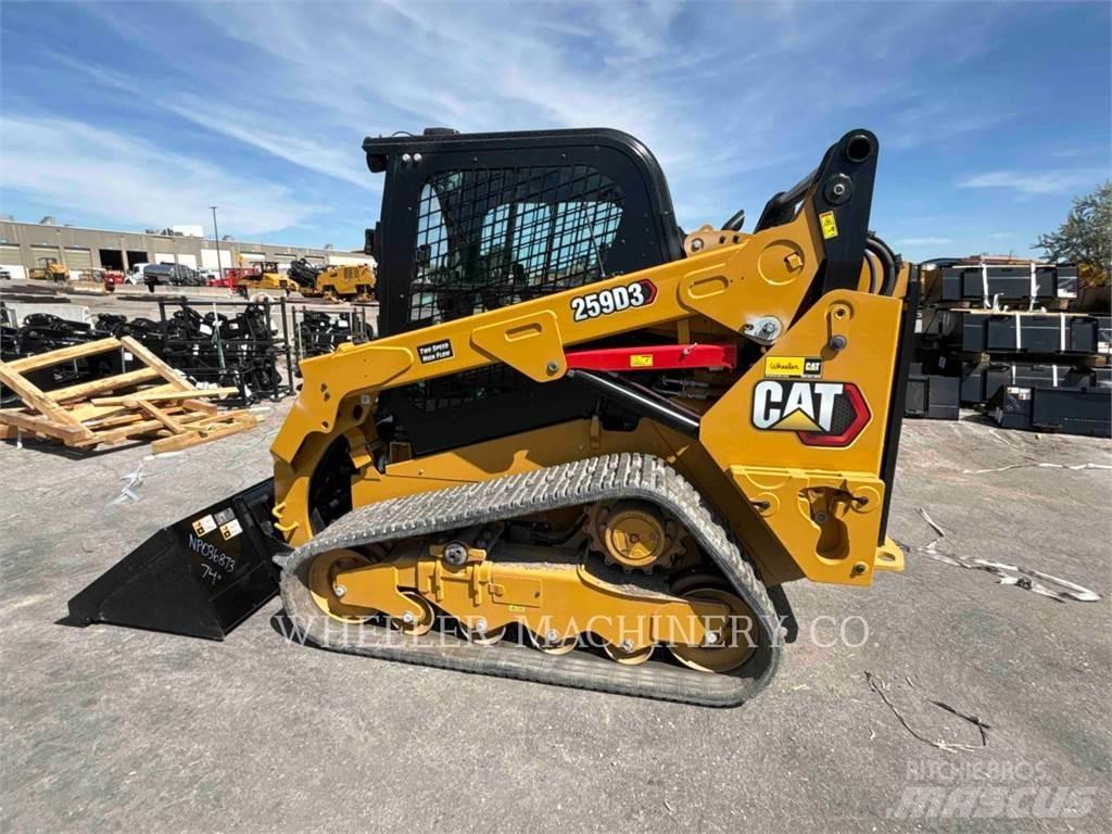 CAT 259D3 C3HF Încarcatoare cu excavator