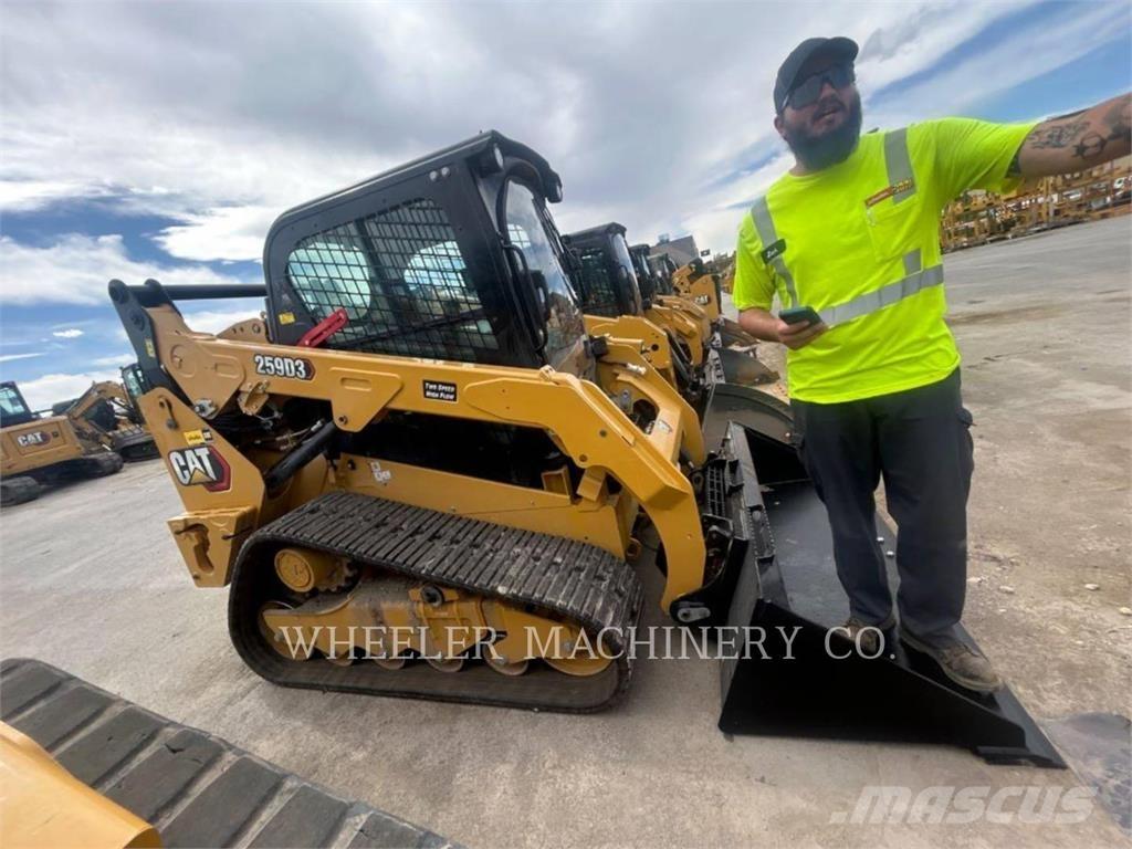 CAT 259D3 C3HF Încarcatoare cu excavator