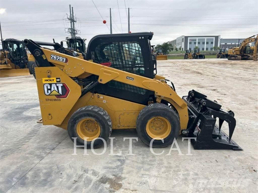 CAT 262D CAB Incarcator pe pneuri