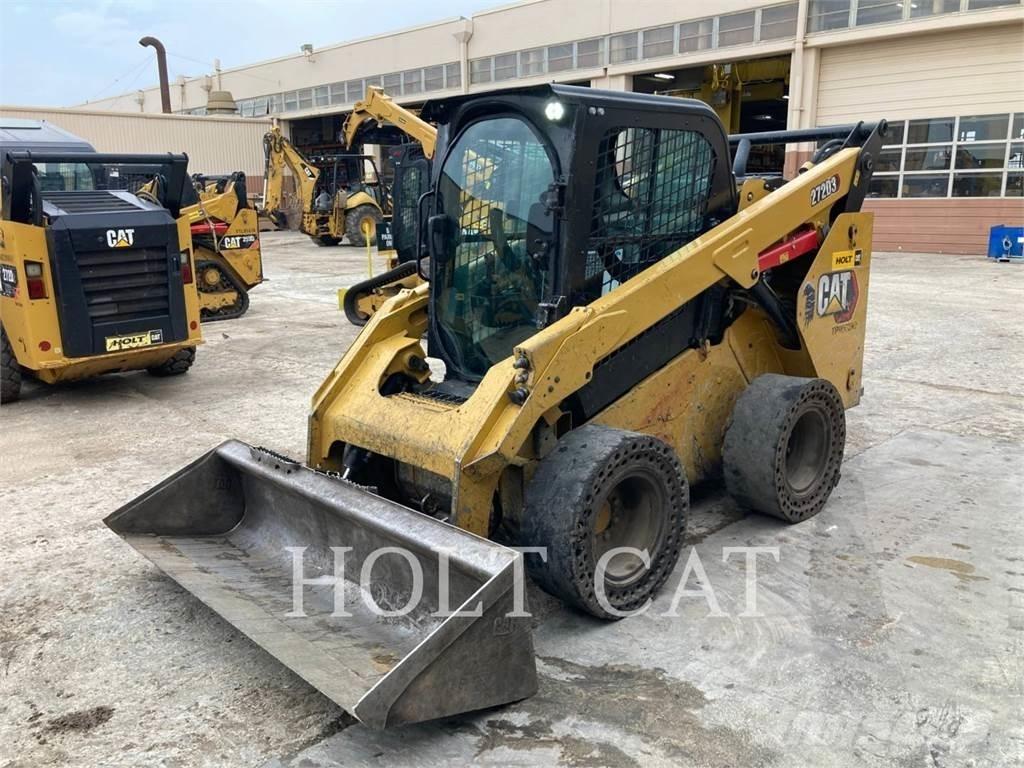 CAT 272D CAB Incarcator pe pneuri