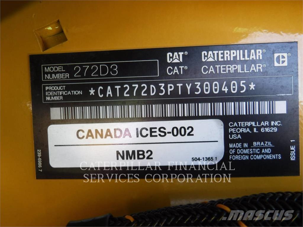 CAT 272D3HF Mini incarcator