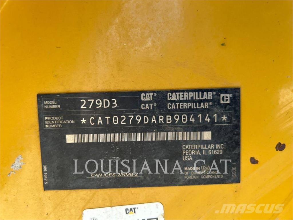 CAT 279D3 Mini incarcator