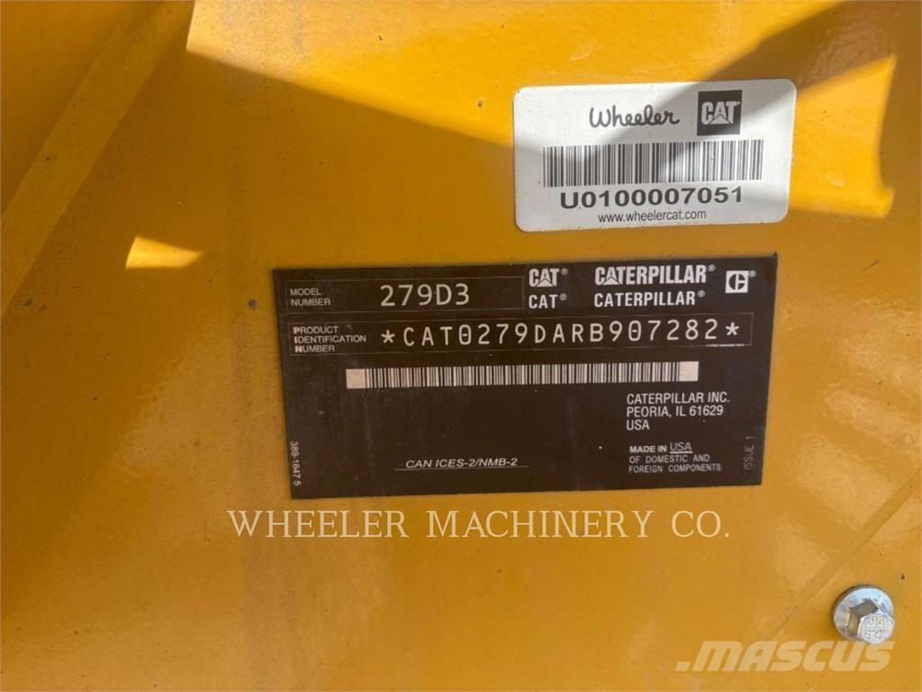 CAT 279D3 C3HF Încarcatoare cu excavator