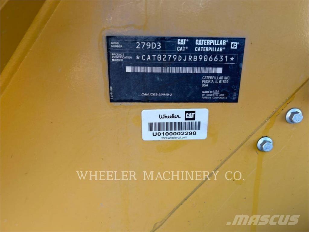 CAT 279D3 C3HF Încarcatoare cu excavator