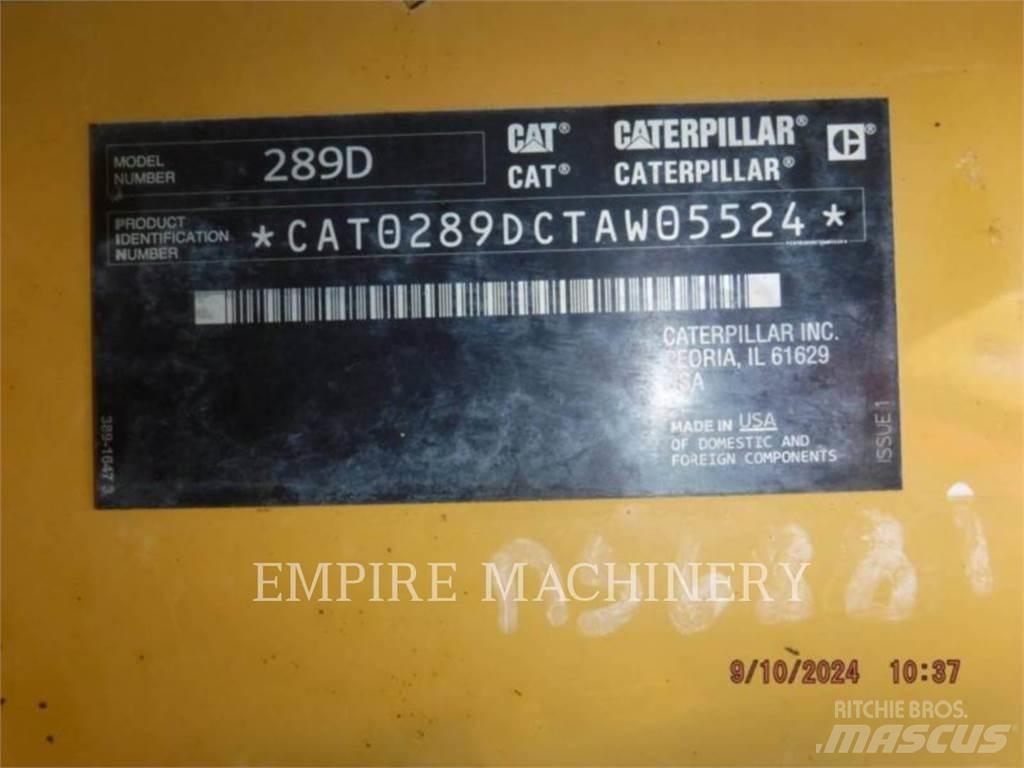CAT 289D Mini incarcator