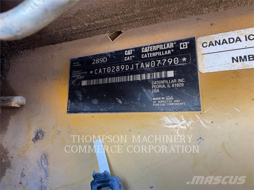 CAT 289D Încarcatoare cu excavator
