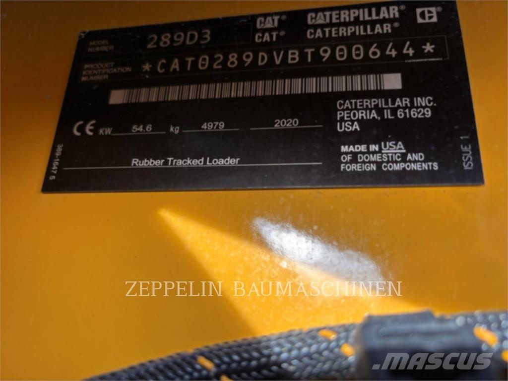 CAT 289D Mini incarcator