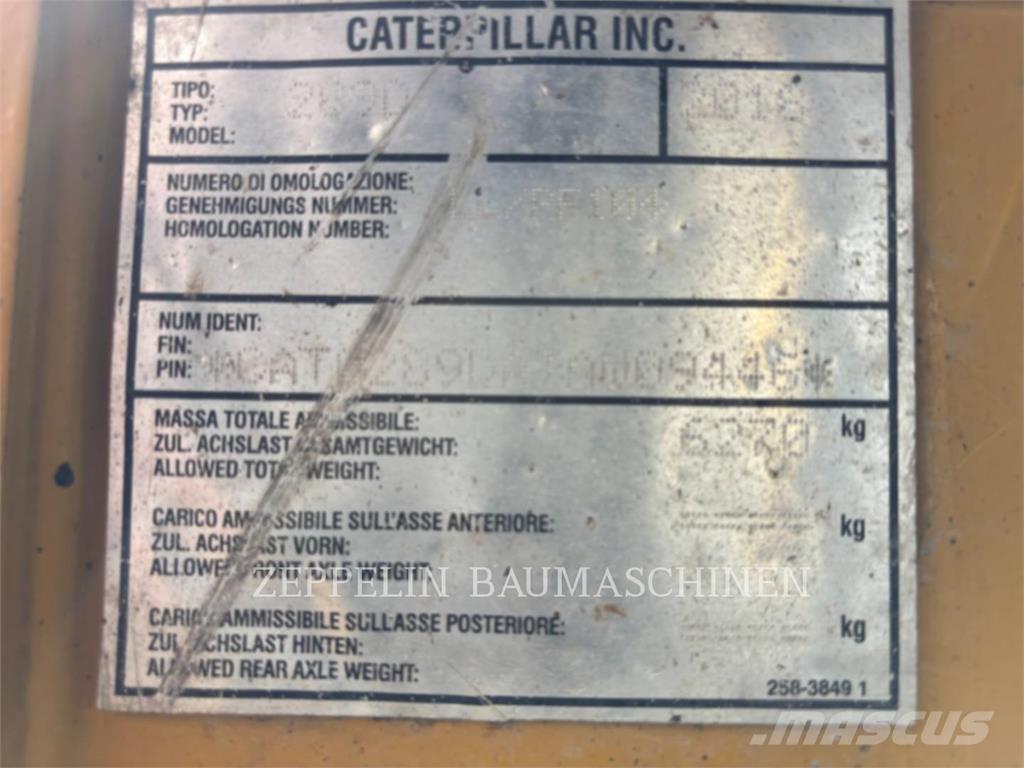 CAT 289D Mini incarcator