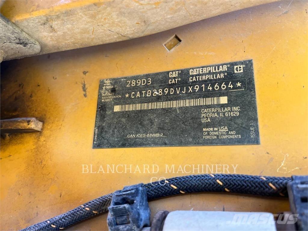 CAT 289D3 Încarcatoare cu excavator